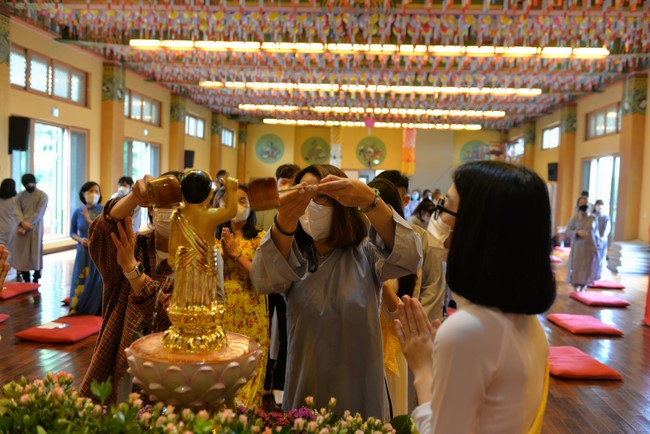 The Vesak Great Ceremony at Hoang Phap Temple in Jeonju City - South Korea
